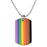Philadelphia Pride Tag Necklace